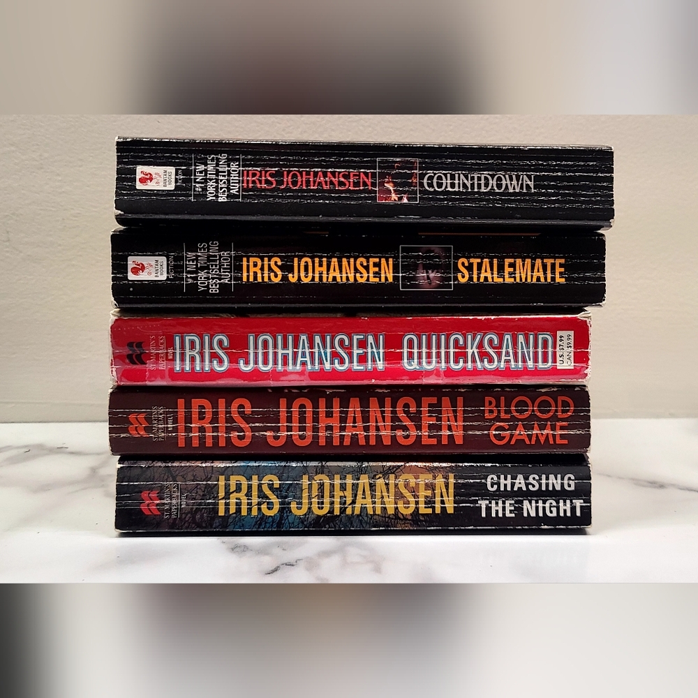 Iris Johansen Eve Duncan Series Books Bundle #2